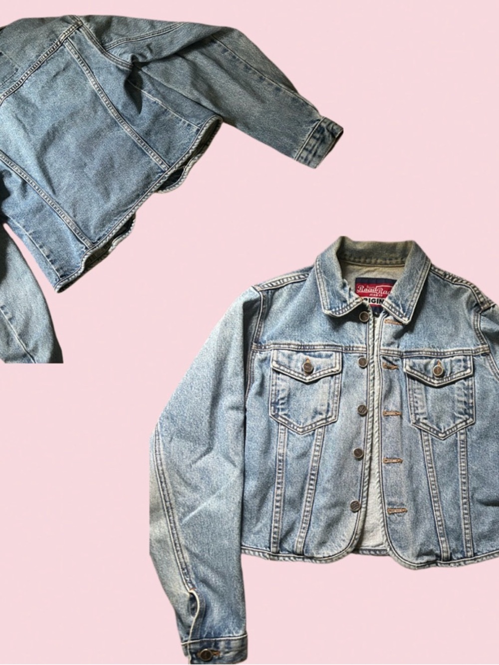 Genuine road rags denim jacket